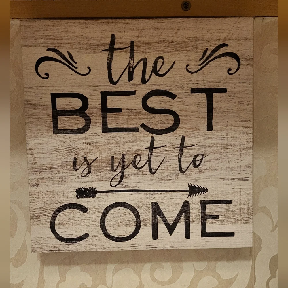 Inspirational Wall Decor Sign